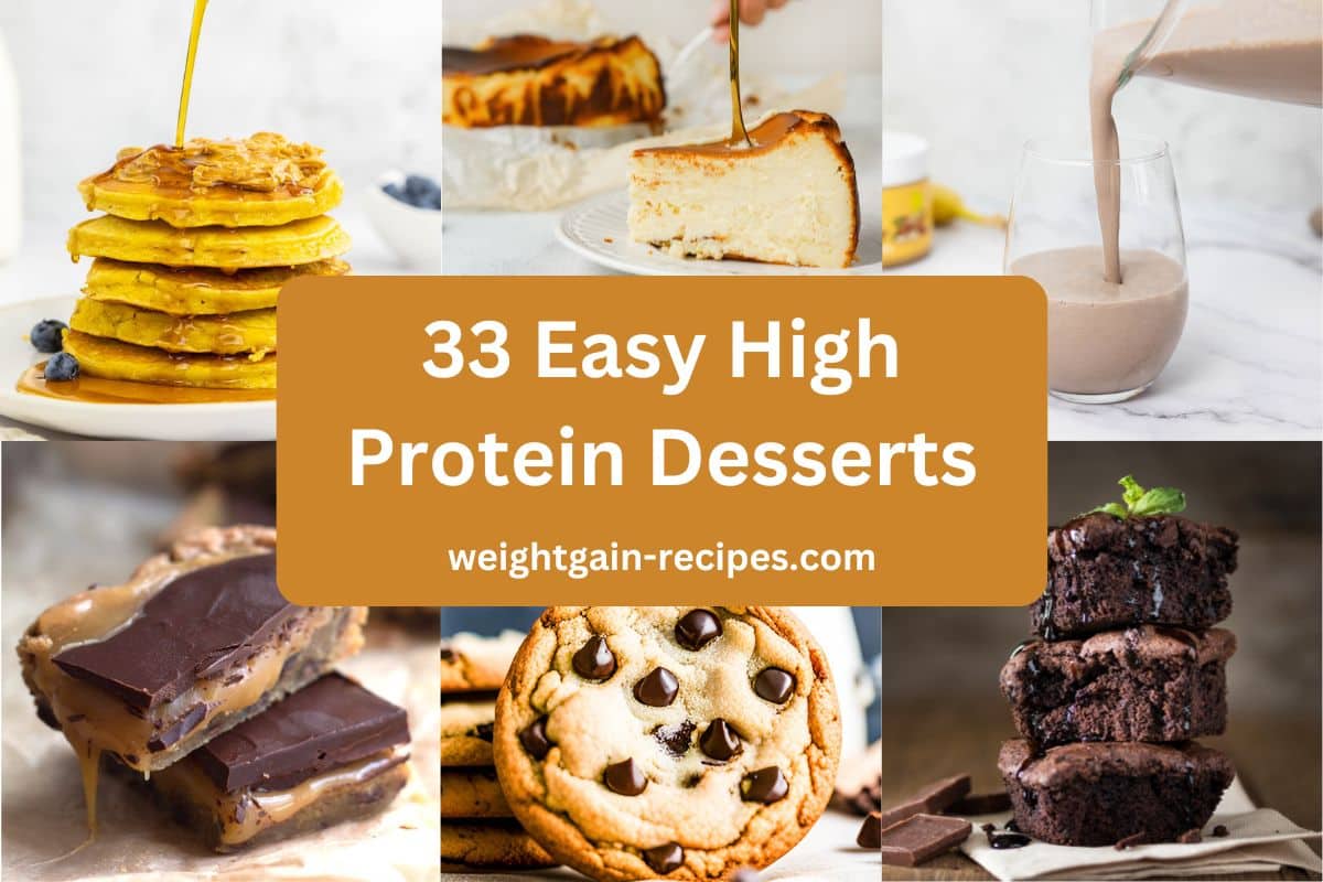 33 Easy High Protein Desserts