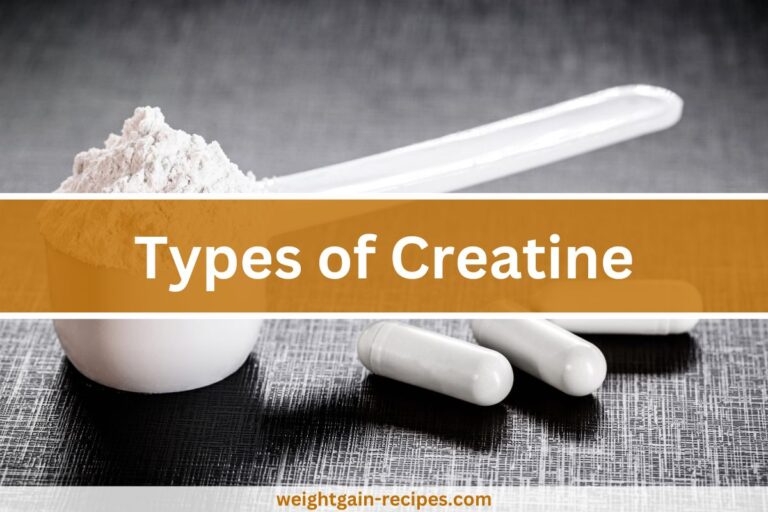 Different types of creatine
