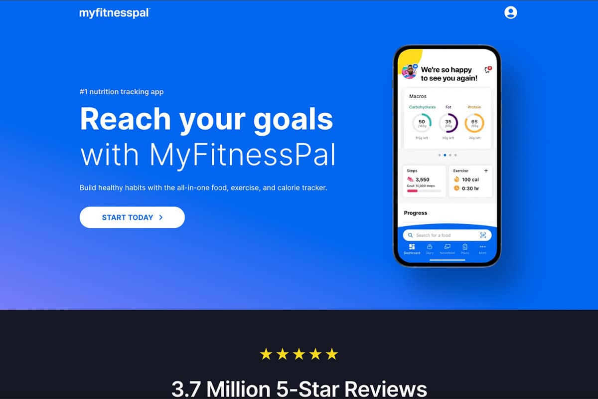 The 3 Best Weight Gain Apps in 2024 4 Myfitnesspal Screenshot