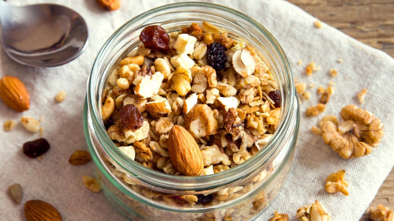 10 Common Foods That Are Secretly High in Calories 7 Granola in a bowl